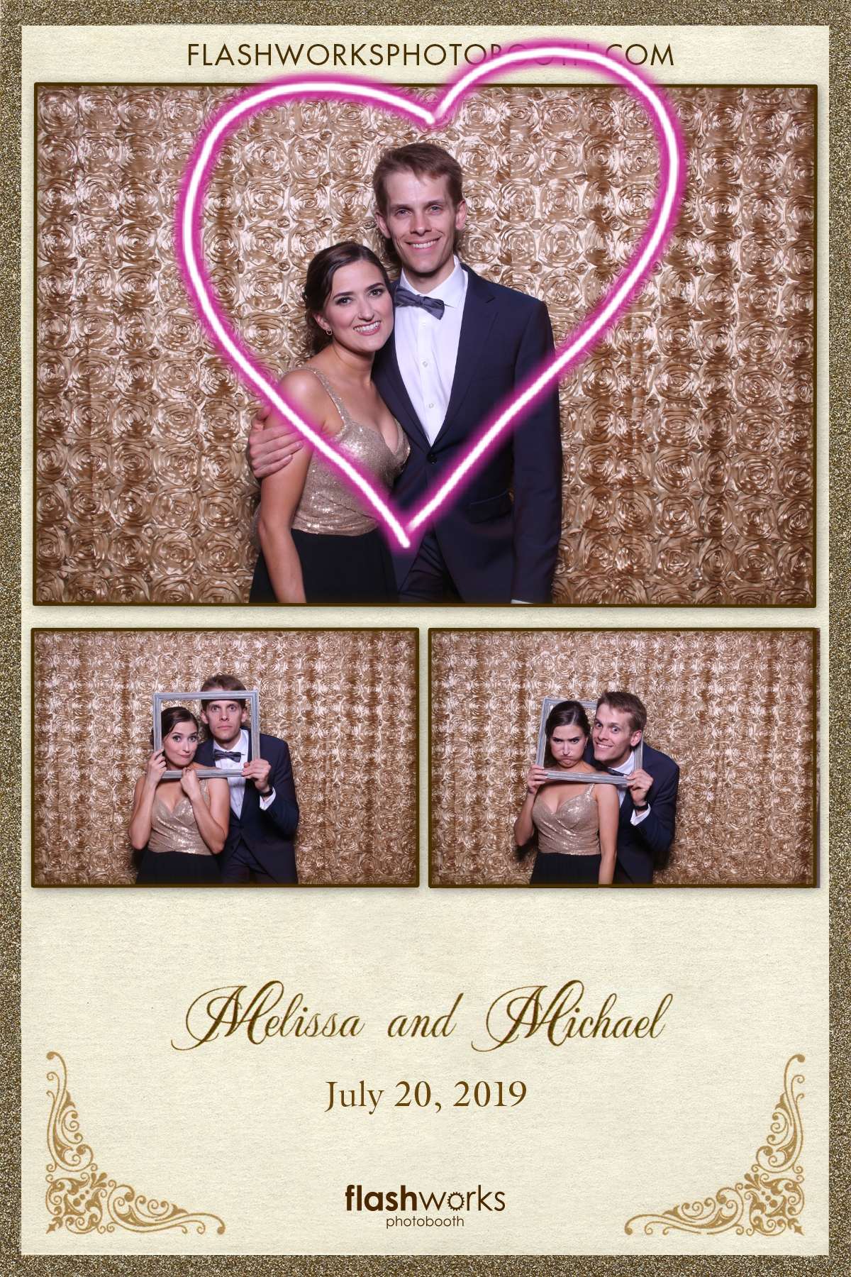 Michael and Melissa's Wedding | View more photos from the event at gallery.flashworksphotobooth.com/u/FlashworksPhotoboothInc/Michael-and-Melissas-Wedding